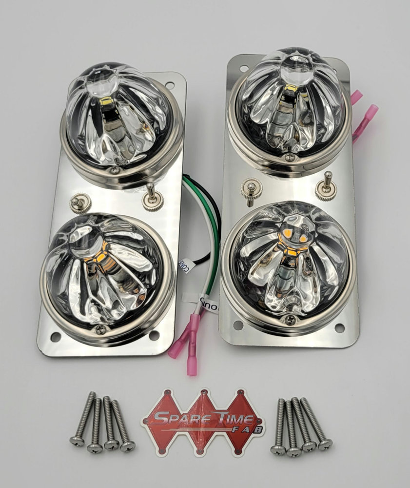 Peterbilt 379 Double Dome Light Set – part number PTD-1054