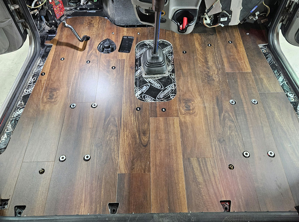 Peterbilt 389 CNC Laminate Plank Floor – 2006–2013 – part number PTD-1018