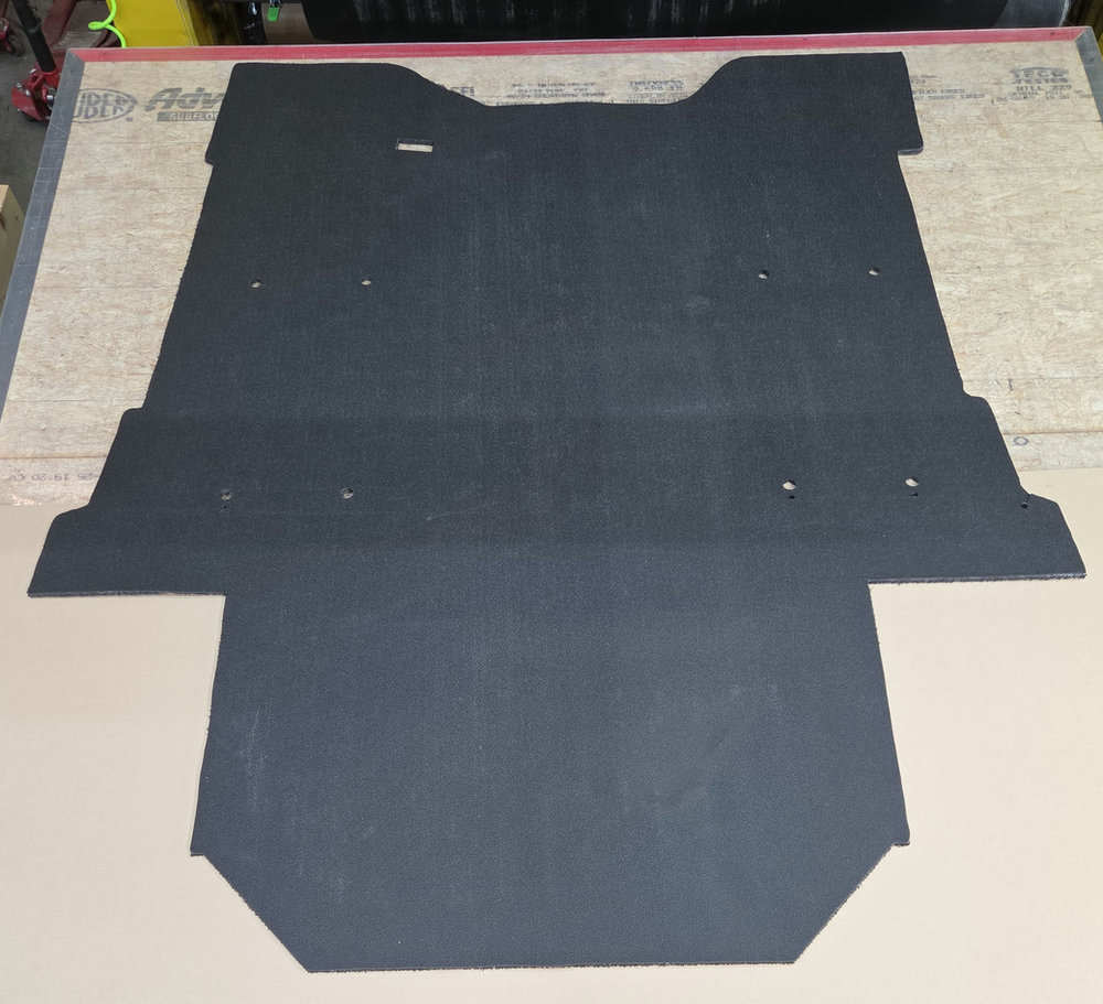 Peterbilt 579 Rubber Floor – 80 in. Sleeper – part number STFPET579ULVRNS