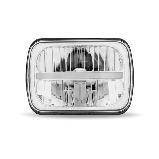 5 × 7 in. Chrome LED Reflector Headlight – part number 29-16060074, photo 1 of 4