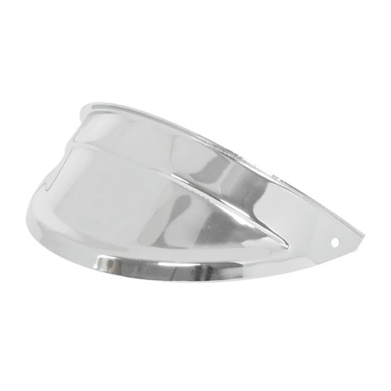 7 in. Chrome Headlight Visor – part number 29-16060280