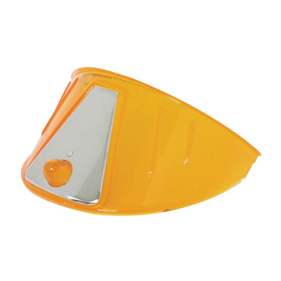 7 in. Amber Acrylic Headlight Visor – part number 29-16060281