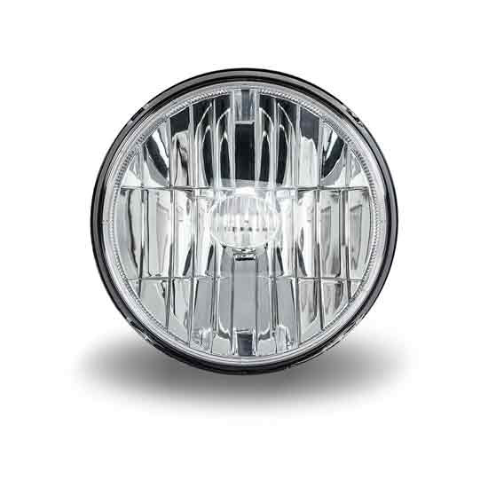 7 in. Round LED Headlight with 4 Diodes for Driver/Passenger Side Peterbilt – part number 29-1606117, photo 1 of 4