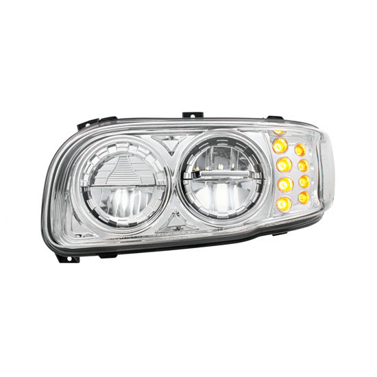 Headlight Assembly with LED Turn Signal, Position Light Bar, Driver/Passenger Side & Housing Options for Peterbilt 389 – part number PPR_301205