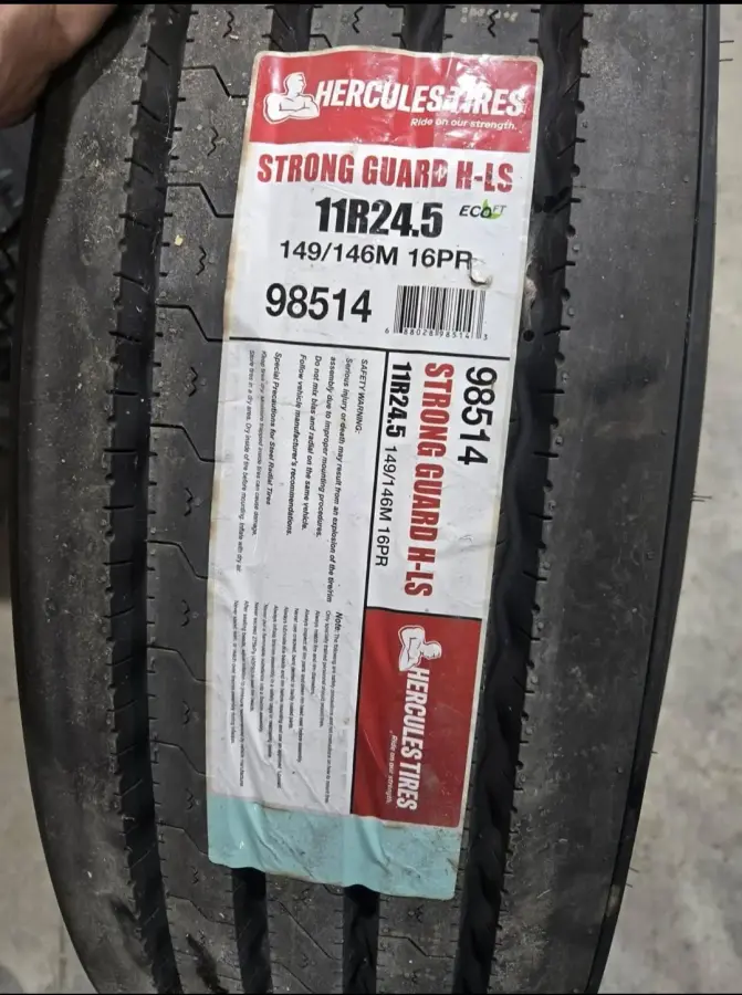Used 11R24.5 Tires Peterbilt Style Rims – PTD-2008 – part number PTD-2008