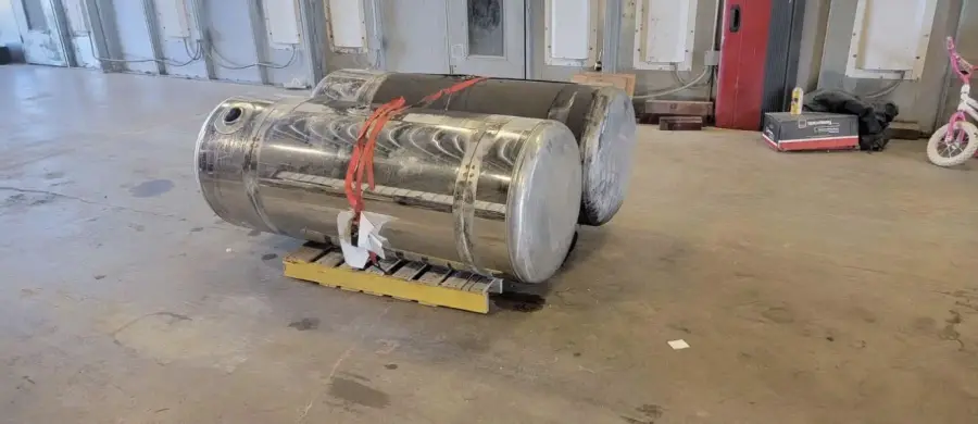 26 × 140 Gallon Stainless Wrapped Fuel Tanks – part number PTD-2039