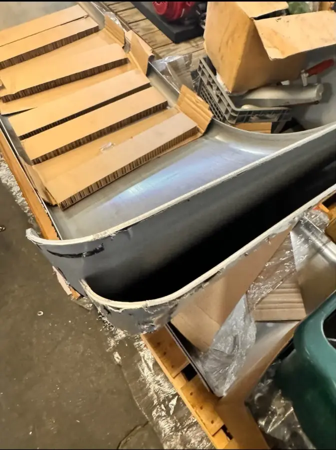 Used Aluminum Full Fenders 1/8 in. 30 In.x 101 In.custom Low Riders Fenders – part number PTD-2089