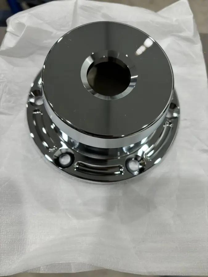 Chrome Billet Front Wheel Hub Oilers – part number PTD-2132