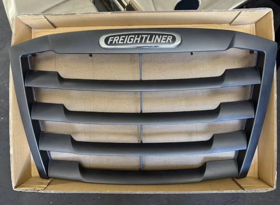 Freightliner Cascadia Black Grille with Emblem 2018-Up – part number PTD-2155, photo 1 of 6