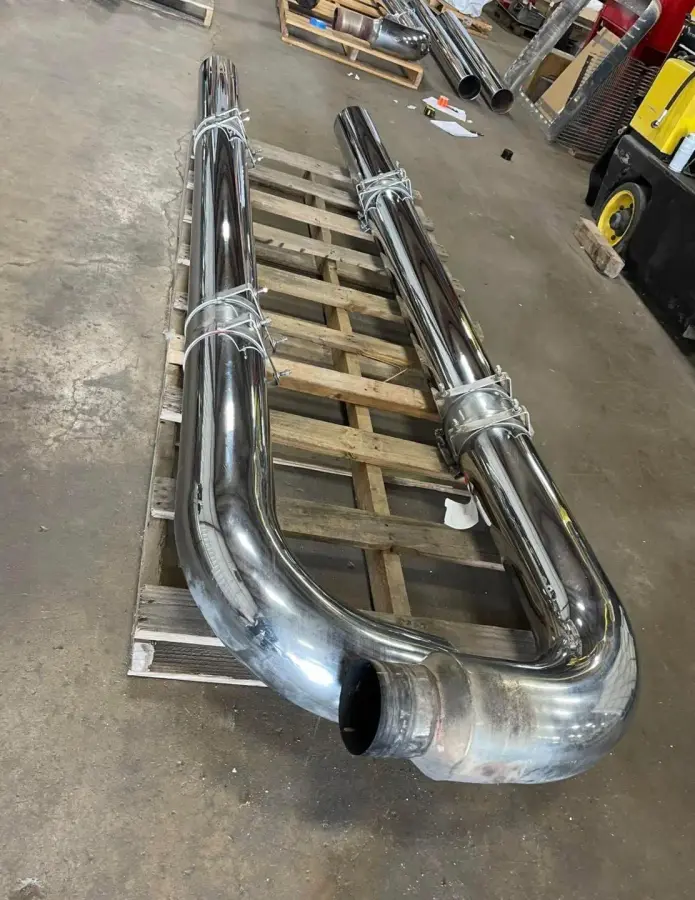 Used 7 × 84 in. Flat Top Exhaust Stacks – part number PTD-2318, photo 1 of 6