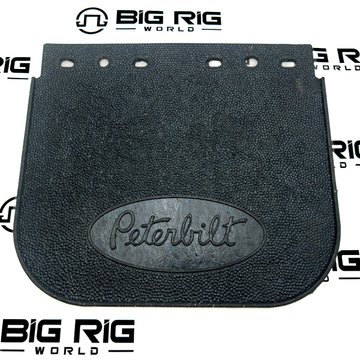 Peterbilt 357 SFFA Hood Mudflap with Peterbilt Logo – part number L76-6002