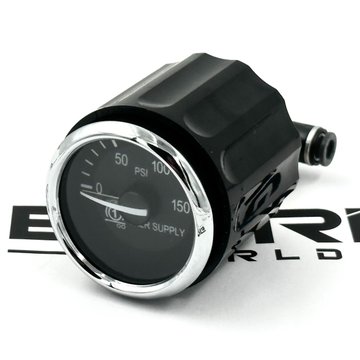 Trailer Air Pressure Supply Gauge with Matching Bezel Ring – part number Q43-6067-106CK