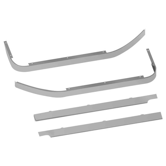 44 in. Sleeper Panel Kit with 10 Slotted Light Holes for Peterbilt 567/579 Long Hood with Underbody Exhaust – part number 01-091201812