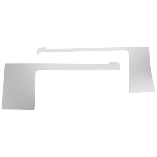 CSM Stainless Steel Cab Cowl Panels with Bulkhead Light Holes 3.00/1.75 in. for Peterbilt 389 2010–2017 – part number 01-09121019BH