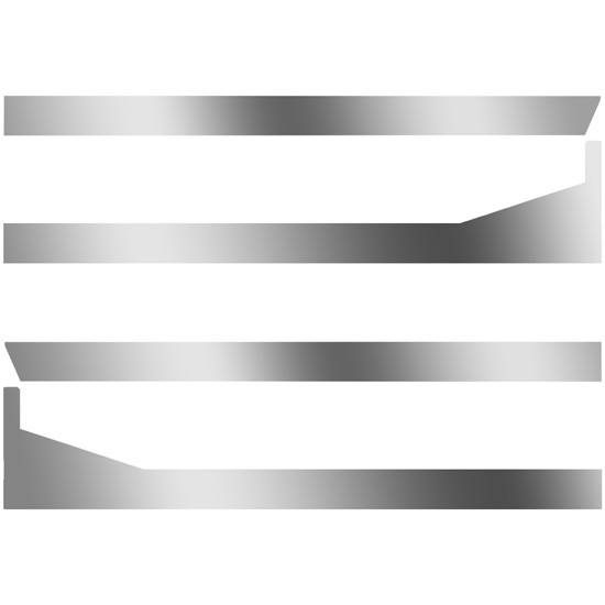Blank Std. Cab – Sleeper Panels for Peterbilt 389, 131 in. BBC 2012 – 2018 – part number PPR_202904