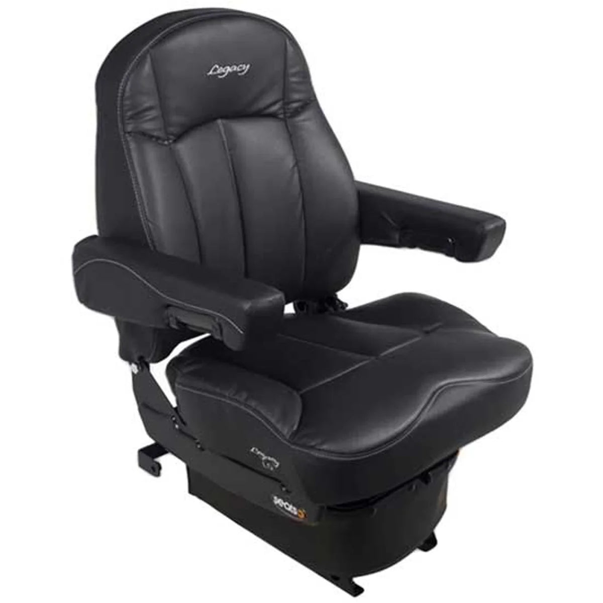 Seats Inc Legacy LO Mid-Back 4-Way Suspension Seat with Air Lumbar – Black – part number 188598MW61